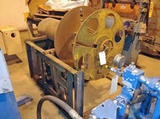 Scrap Winder, 1" x .075", hydraulic motor driven, oscillate wind, self contained hydraulics