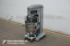 Hobart #HL1400-1STD, spiral dough arm mixer, up to 140 quart max capacity, Stainless Steel contact parts