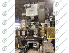 75 Ton, Minster #7 Die-Namic, geared press, 4" stroke, 21" Shut Height, 3.75" adj., 45-90 SPM, 46" x 24" bed