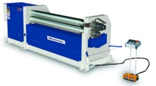 5' x 1/4" Bendmak #CYL-ST-140-15/6, plate roll, back roll w/motor, cone bending device