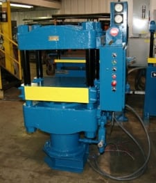 100 Ton, Up-acting press, 4-post, 12" stroke, 15" daylight, 10" ram, Reklay Control, 24" x20", #1863