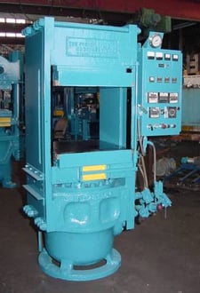 314 Ton, Up-acting slab-side press, 18" stroke, 20" ram, 20-1/2" & 31" daylight, 24" x 24", #688