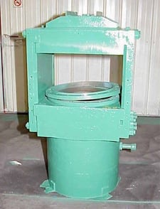 470 Ton, Up-acting slab-side press, 11" stroke, 11" daylight, 24" x24", 20" ram, #488