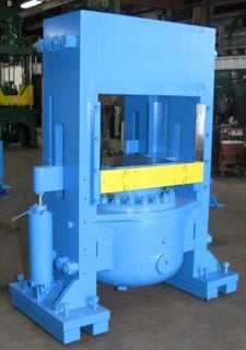 500 Ton, Bolling, up-acting, slab-side press, 10" stroke, 16.5" daylight, 20.5" x17", #2365