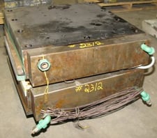25.5" X 25.5" X 3" Electric Platens & ndash; Cored For Cooling (qty 2)