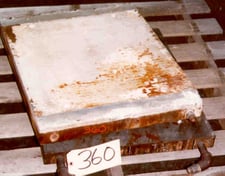 24" X 20" X 1.75" Steam Platens (qty 2)