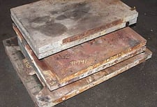 28" X 30" X 1.5" Steam Platen