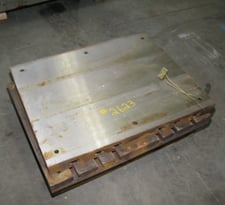 30" x 24" x 2.25" T-slotted Plate