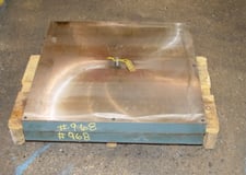 24" x 24" x 2" Spacer Plate, (2 available)