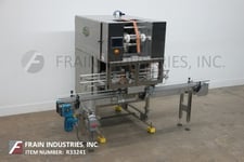 Stretch Sleever, Styrotech #ST2650, automatic, servo driven, 10-60 containers per minute, capable of handling