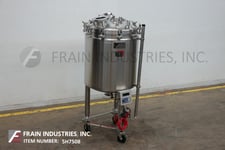 105.6 gallon Lee, 400 liter capacity, 316 Stainless Steel, insulated vacuum and internal pressure reaction
