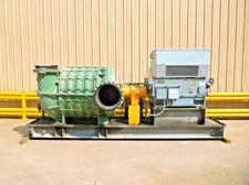 Lamson Gardner Denver #1875-AD01, multistage blower, 800 HP motor, 2006, rebuilt 2017