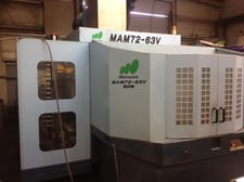 Matsuura #MAM72-63V, 120 automatic tool changer, 29.9" X, 33.2" Y, 25.9" Z, 12000 RPM, BT40, Fanuc G-Tech