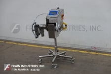 Loma #IQ4, Stainless Steel, pump feed metal detection system for products transported by pipeline, mounted on
