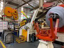 30000 lb. Sesco / CHS #S384807, servo coil feed line, 30" width, 18"-24" ID, #0956020