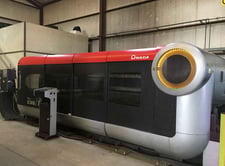 Amada #LC3015F1NT, 4000 watt, 5' x 10', Amada AMNC-F, dust collector, dual shuttle, 2011