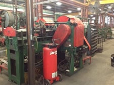 Ajax Instacut #175, bar cut-off, 1-3/4" bar diameter, 48" max cut length, vari-speed pinch rolls