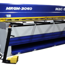 9 gauge x 10' Macsher #3060-04, mechanical power squaring shear, new, 2020