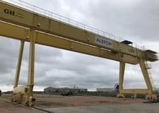 Image for 100 Ton, G.H. Gruas, double girder gantry crane, 98.43'Span, 45.93" vertical lift, 2010, #12747