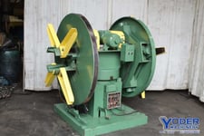 4000 lb. Automatic Feed double end coil reel #48, 12" width, 60" outside dimensions, 15"-20" ID, #72177