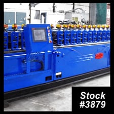 20 Stand, Tishken #20HM1-1/2, rollformer, 1-1/2" x 8", #3879