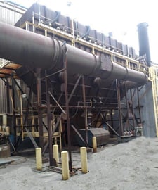 100000 cfm Wheelabrator #820-WCC-36, 160 cartridges, dust collector, 50400 sq.ft.