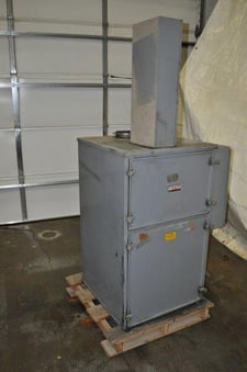 Torit, dust collector, 3 HP, bag filters, shaker arm, clean out tray