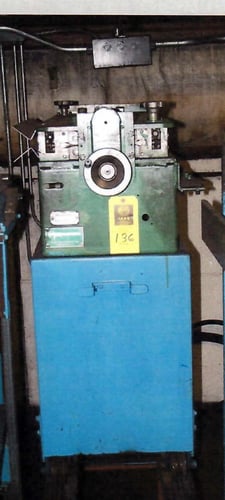 Gauer #5H-40, 40" edger11-24 gauge, 5/8"-48" width, 125 FPM, manual coil adjustment