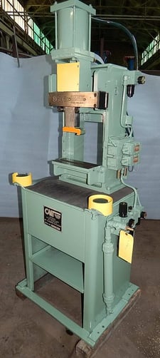 Columbia Marking Tools #860, roll stamp marking machine, air actuated