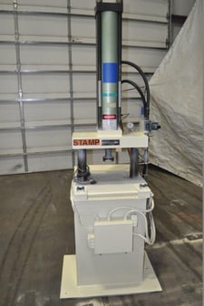 50 Ton, Tox Pressotechnik #MB-50/C15, air over hydraulic press, 2.75 stroke, 90 psi, 1990