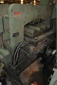 Feldman #Bridge-Press, hydraulic, 4" stroke, 10" daylight, 36" x24"bed, 36" x24"ram, 15 HP