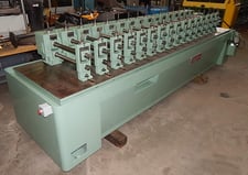 Image for 16 Stand, Ardcor, rollformer, 2" spindle diameter, 20" roll space, air cooled & brake, 20 HP, 1980