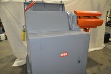 16000 lb. Rowe #16030-DS/J, motorized uncoiler, 37" mandrel, 72" outside dimensions, 17"-21" ID