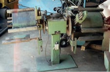2000 lb. Bertolette #2CP, non-motorized double end uncoiler, 12" width, 52" outside dimensions, 12"-20" ID