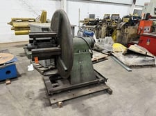 4000 lb. Perfecto #15-48-4000, non-motorized uncoiler, 15" width, 48" outside dimensions, 15"-20" ID