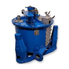 26" DeLaval Separator Co. #Mark-III, Stainless Steel, 26" diameter, 14" depth perforated basket strainer