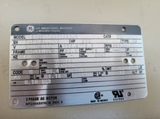 600 HP 3600 RPM General Electric, Fr. 5011LS, weather protected enclosure type 2, SB, new, 2300/4000V.