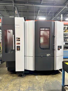DMG Mori #NHX-5500, CNC horizontal machining center, 60 automatic tool changer, 31.5" X, 31.5" Y, 34.6" Z