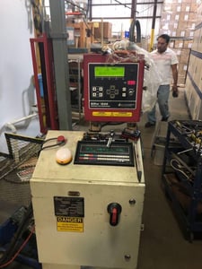 12" x .156" CWP #SMX-12, 5000 lb. Coiltek pallet style coil reel, ServoMax II, 1996