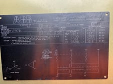 1000 kVA, 13800/7970 WYE Primary, 480 DELTA Secondary, ABB, Radial Feed, Dead Front Pad-Mount