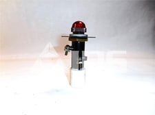 GE Et-16 Led Red Indicating Light Assembly Red Transparent Cap, 120vac, 1900 Ohm Resistor