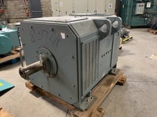 300 HP 400 RPM General Electric, Frame 6259, DPFVBB, 500 VA, 300/150 VF, New Surplus