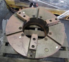 28" 3-Jaw chuck, 8" thickness