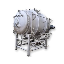 600 gallon Varo #HPT-2500, boiler processing jacketed tank (fruit preparation)