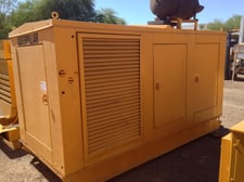 90 KW Caterpillar #3304, diesel generator set, 249 hours, S/N #83Z08142, 1993