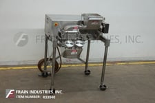 Fitzpatrick #D6A, compact, on-wall design, 316 Stainless Steel construction, hammer mill, with 12" long x 12"