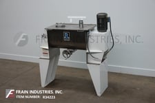 7 cu.ft. Ross #42N-005, double ribbon mixer, 304 Stainless Steel contact parts, 10 HP, flip up cover