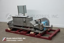 Stainless Steel, twin screw, pump feed system, control panel with push button start / stop and variable speed