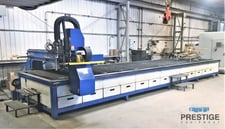 EBF #626, 6' x 26', Burny 10 LCD Plus CNC, Lincoln Kaliburn Spirit II 275 amp plasma, downdraft table, 2015