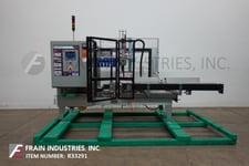 Wexxar #WF30T, automatic, inline case erector, bottom tape sealer, 5-30 cases per minute, 2" Dekka flip up